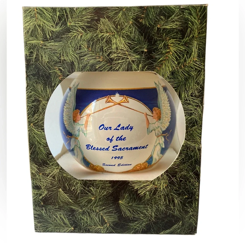 Signatures of Christmas Our Lady of the Blessed Sacrament 1995 Sec‎ Ed Ornament